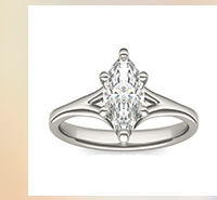 1.00 CTW DEW Marquise Trellis Solitaire Engagement Ring