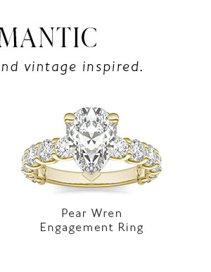 Pear Wren Engagement Ring