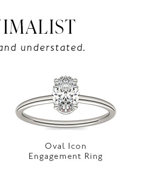 Oval Icon Engagement Ring