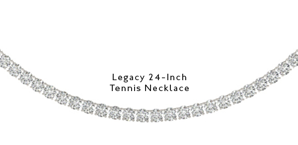 an image of a tennis necklace with a diamond tennis ball