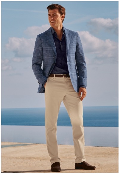 Unstructured Wool Jacket - Grey