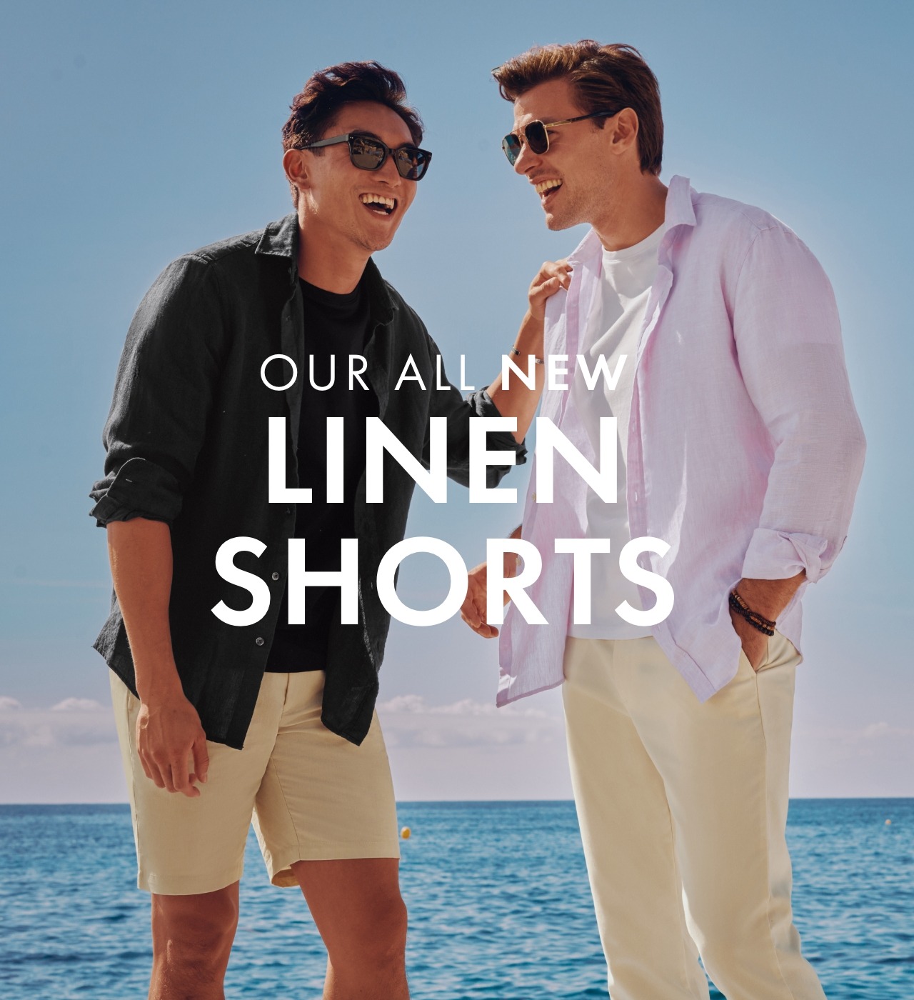 LINEN SHORTS