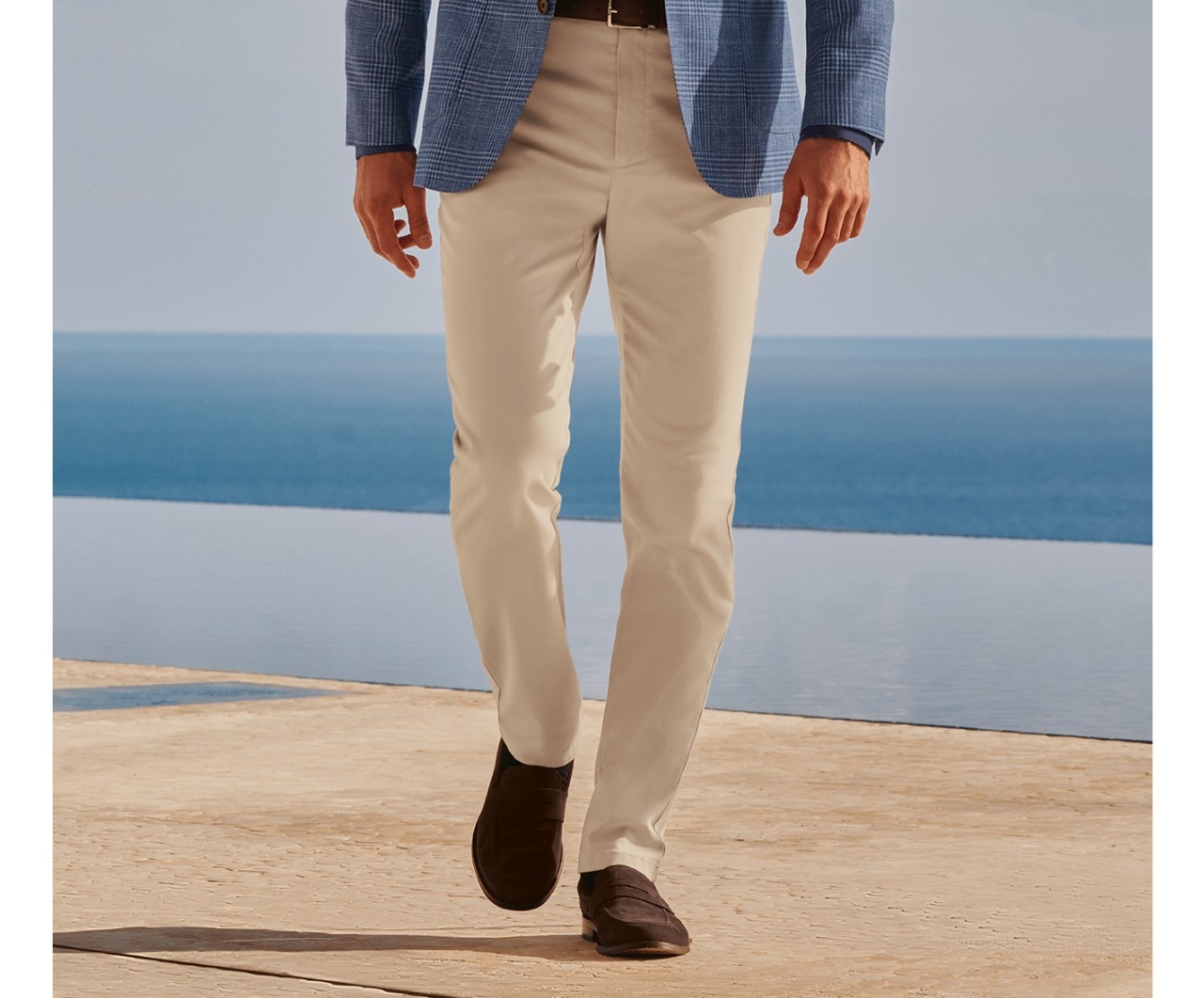Ultimate Non-Iron Chinos - Stone