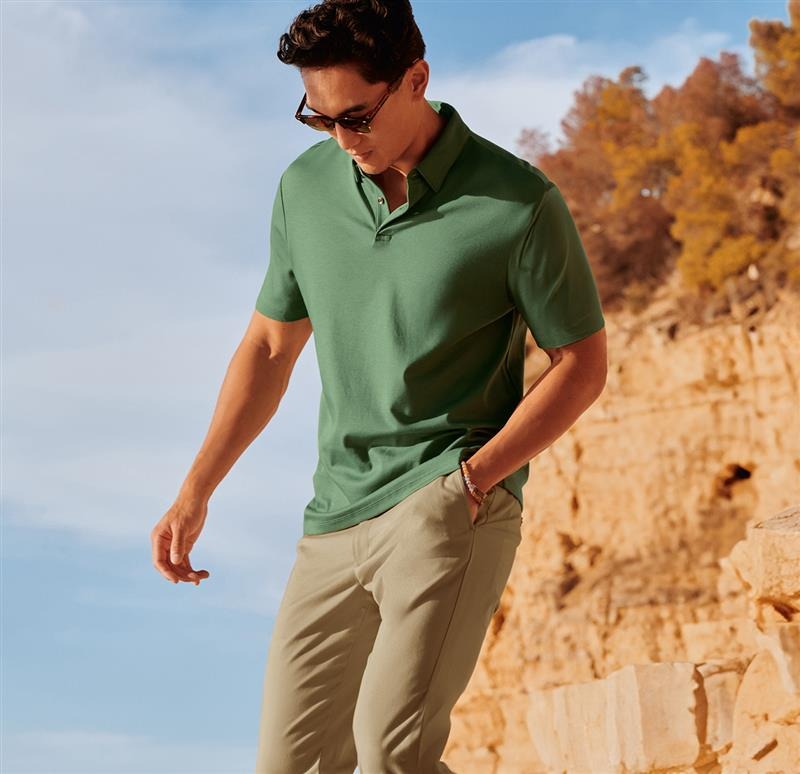 Smart Jersey Polo - Green