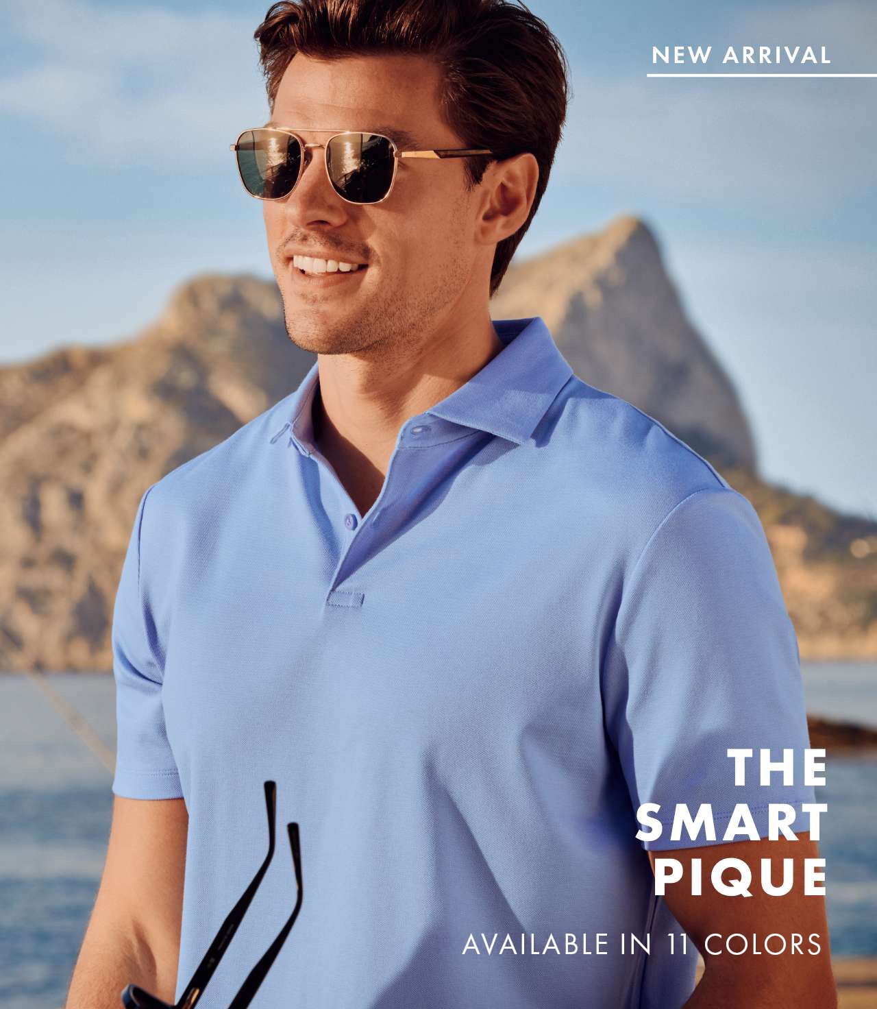 The Smart Pique Polo