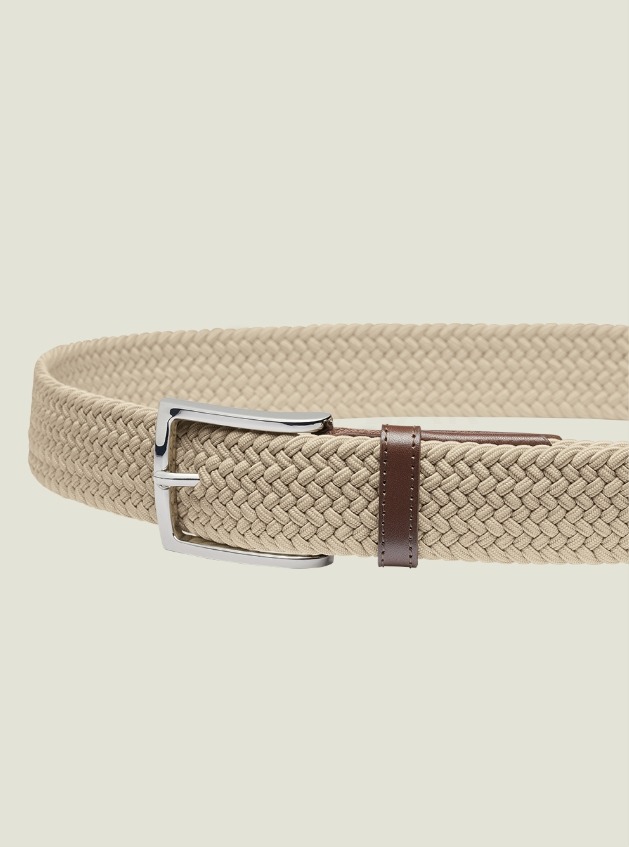 Casual Stretch Belt - Stone