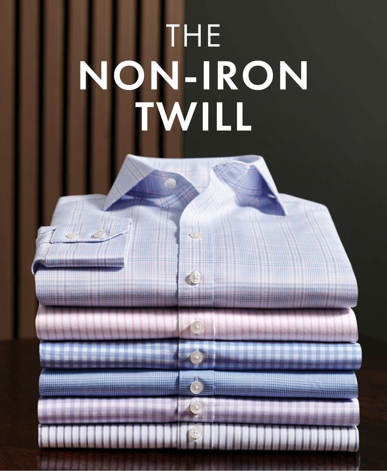 THE NON-IRON TWILL