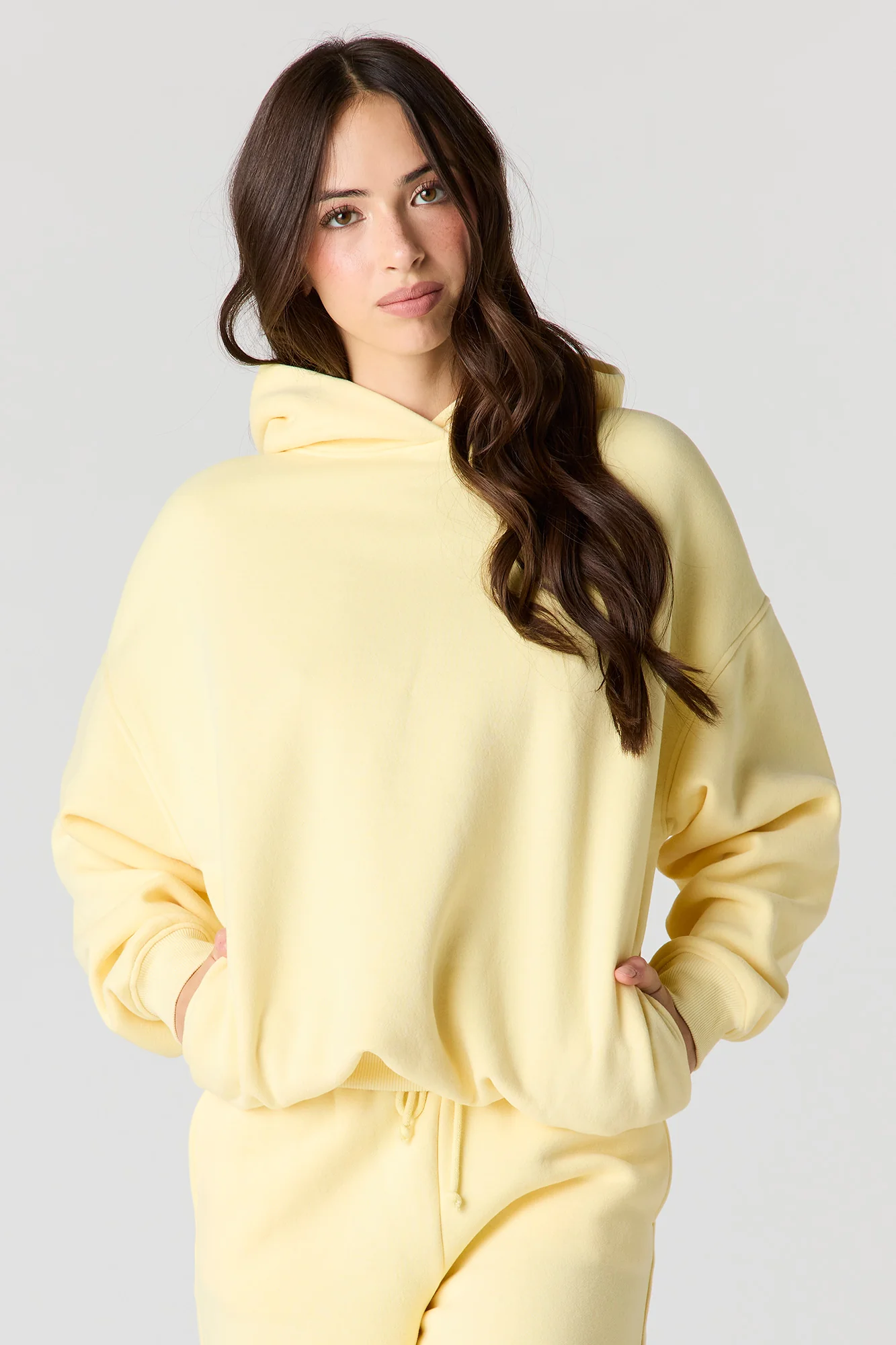 Image of Luxe Fleece Boxy Hoodie