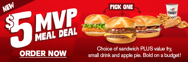 $5 MVP Meal Deal! Order now!