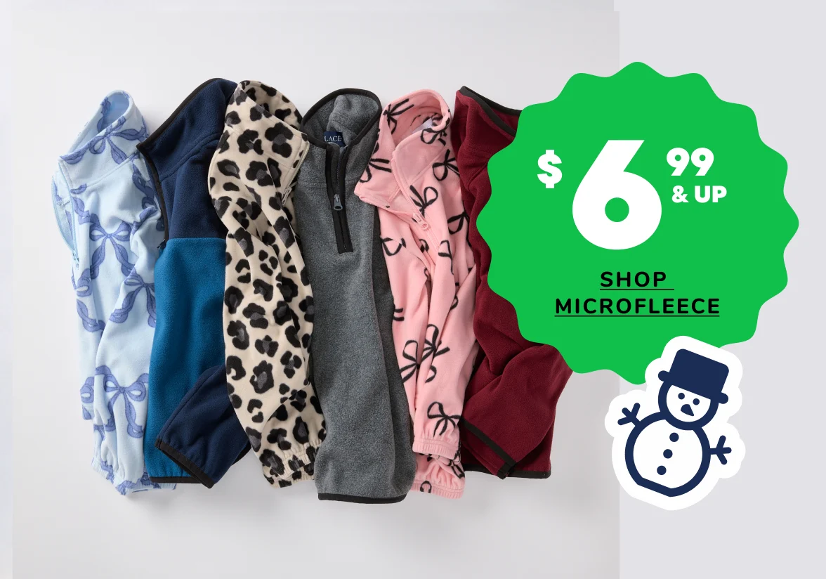 $6.99 & Up Microfleece