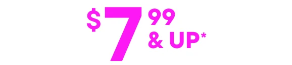 $7.99 & Up Jeans