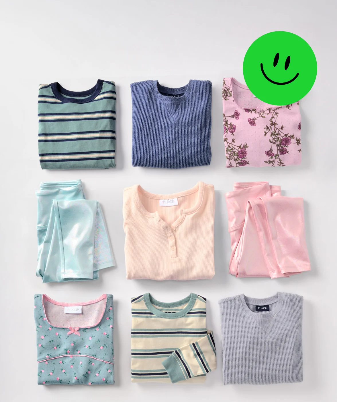 $5.99 & up Long Sleeve Tops & Bottoms