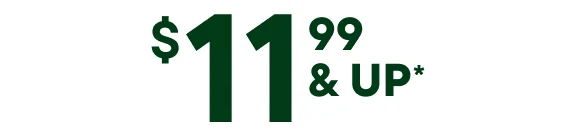 $11.99 & Up Jeans