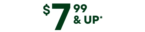 $7.99 & Up Jeans