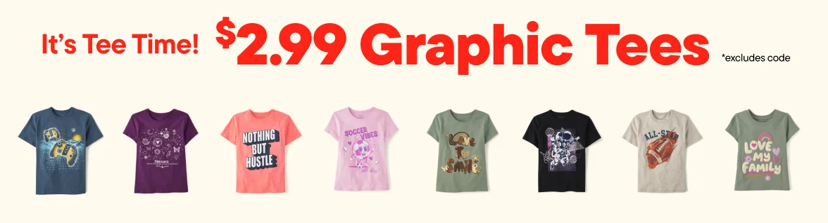 $2.99 Graphic Tees