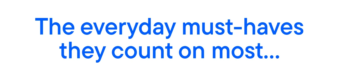 The everyday must-haves they count on most
