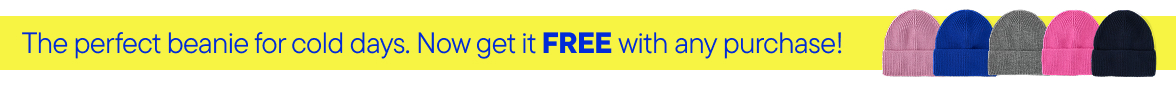 Free hat with any purchase