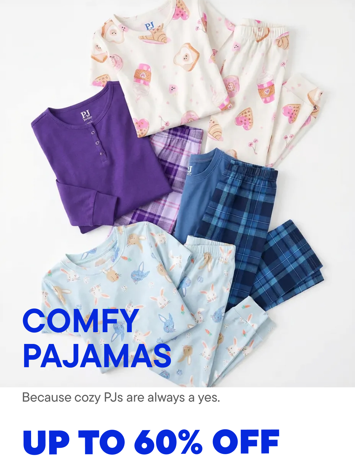 Up to 60% off Pajamas