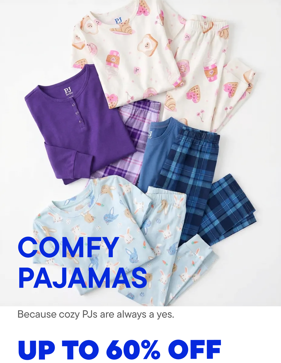Up to 60% off Pajamas