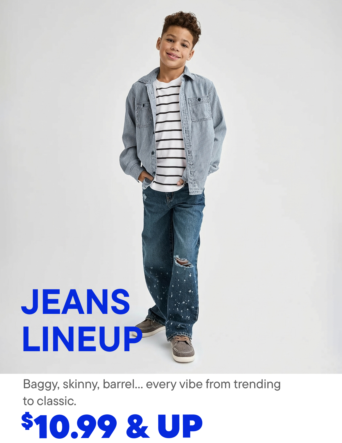 $10.99 & Up Jeans
