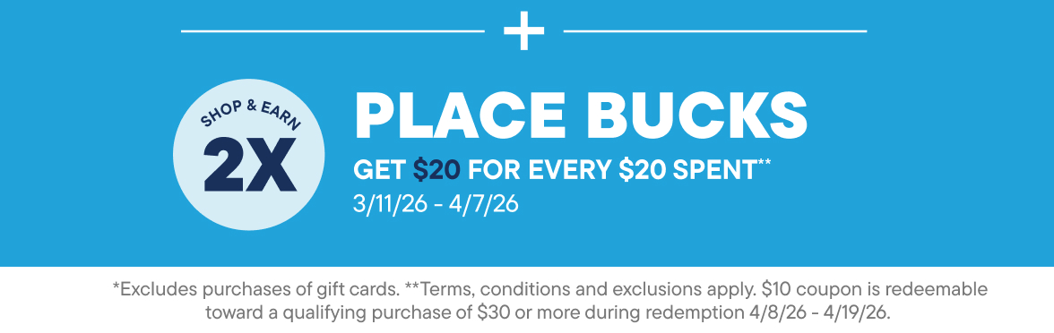 Get $20 for every $20 Spent