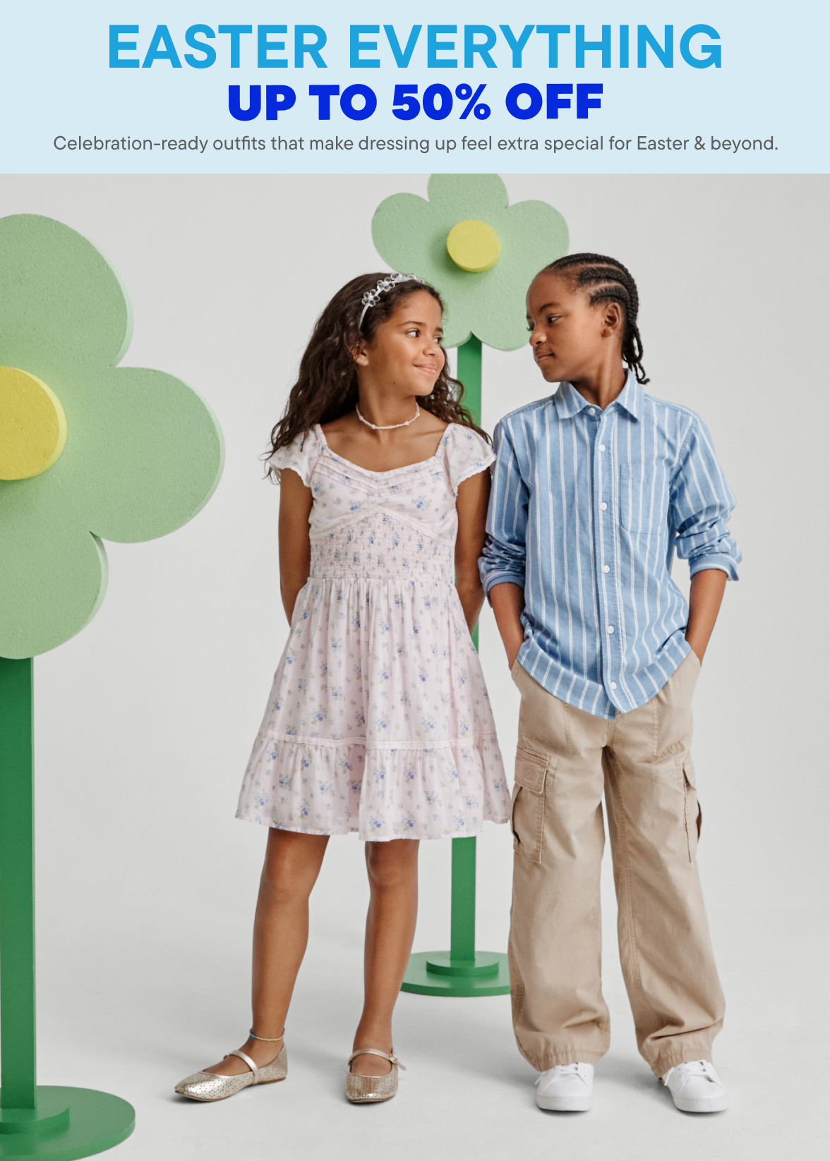 Up to 50% off Easter Shop