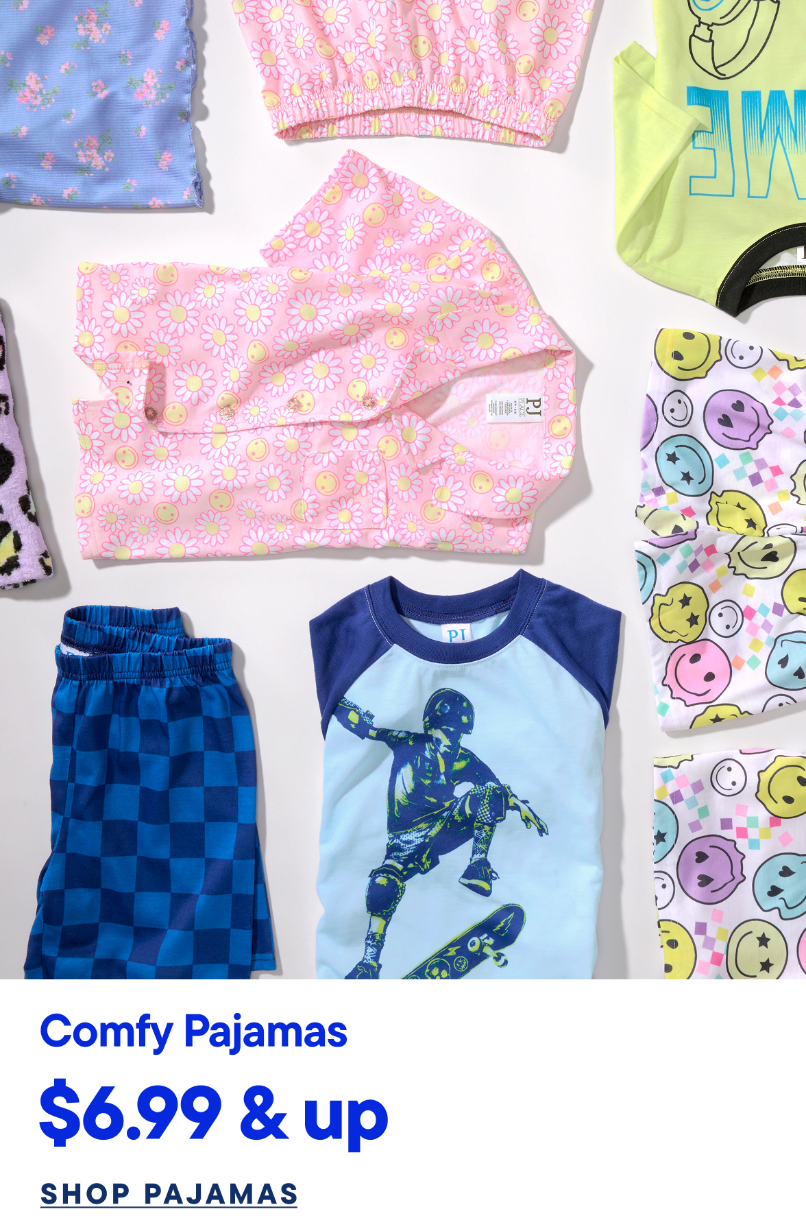 $6.99 & Up Pajamas