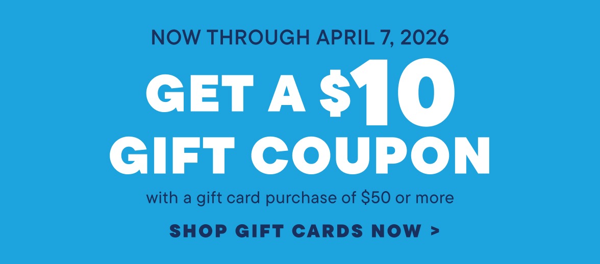 Get a $10 Gift Coupon