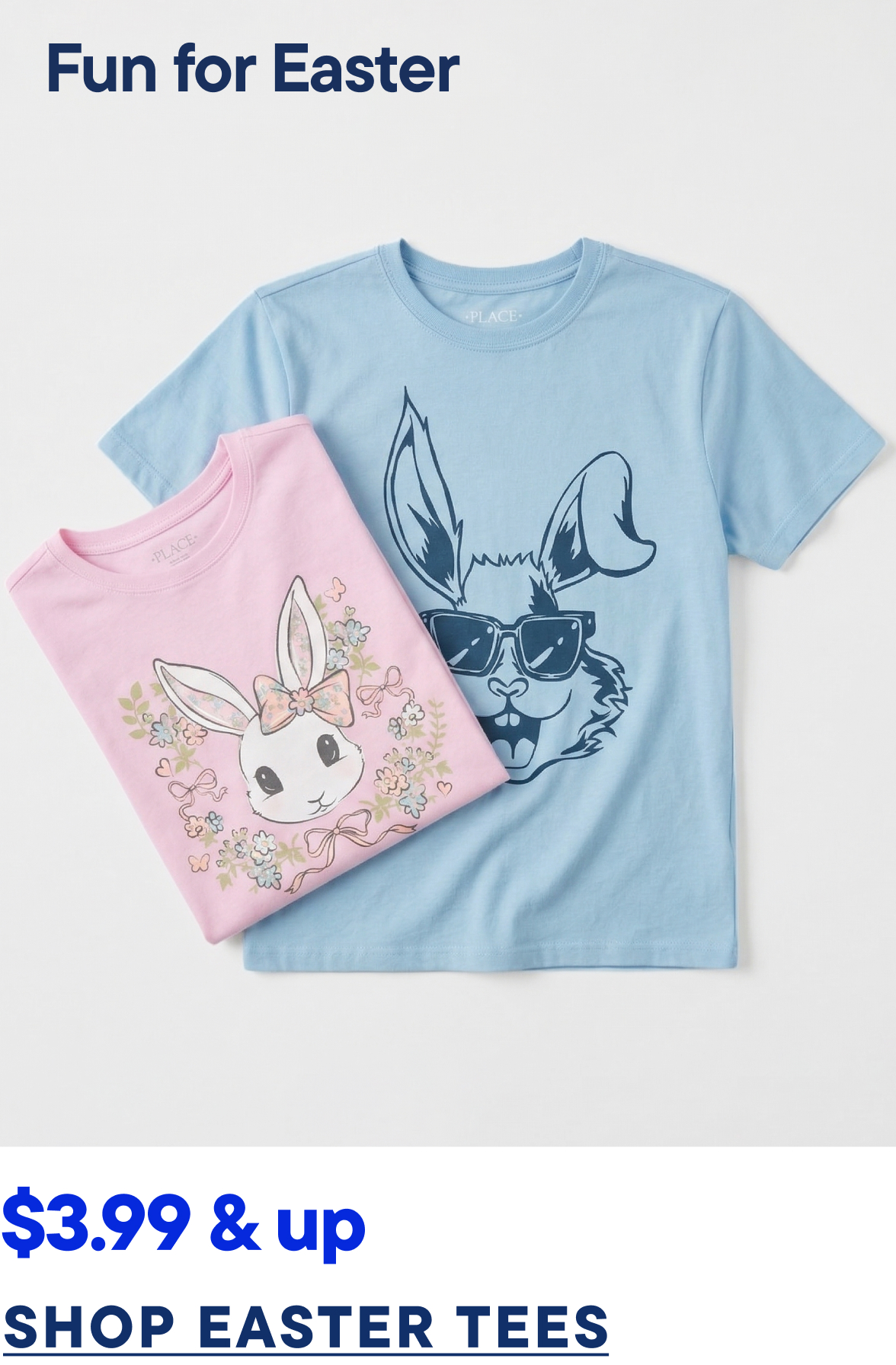 $3.99 & Up Easter Tees