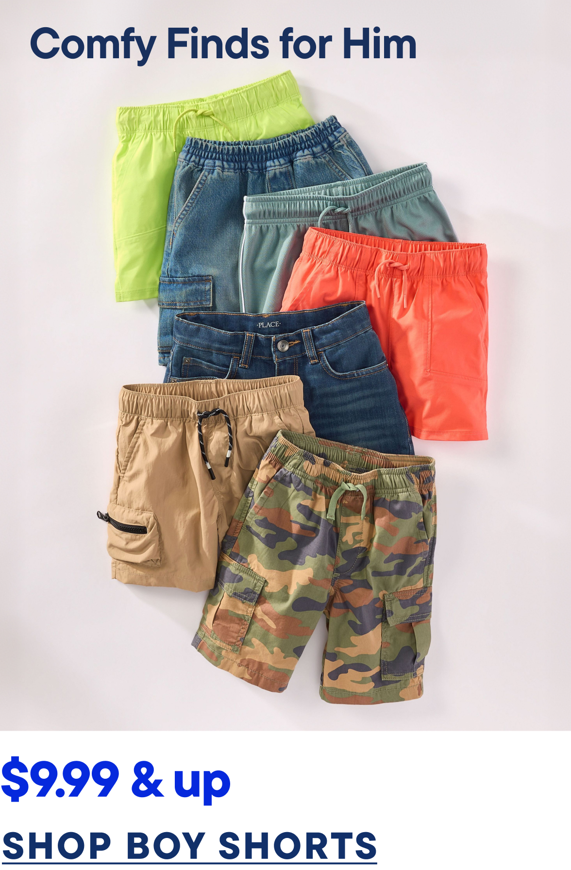 $9.99 & Up Boys Shorts