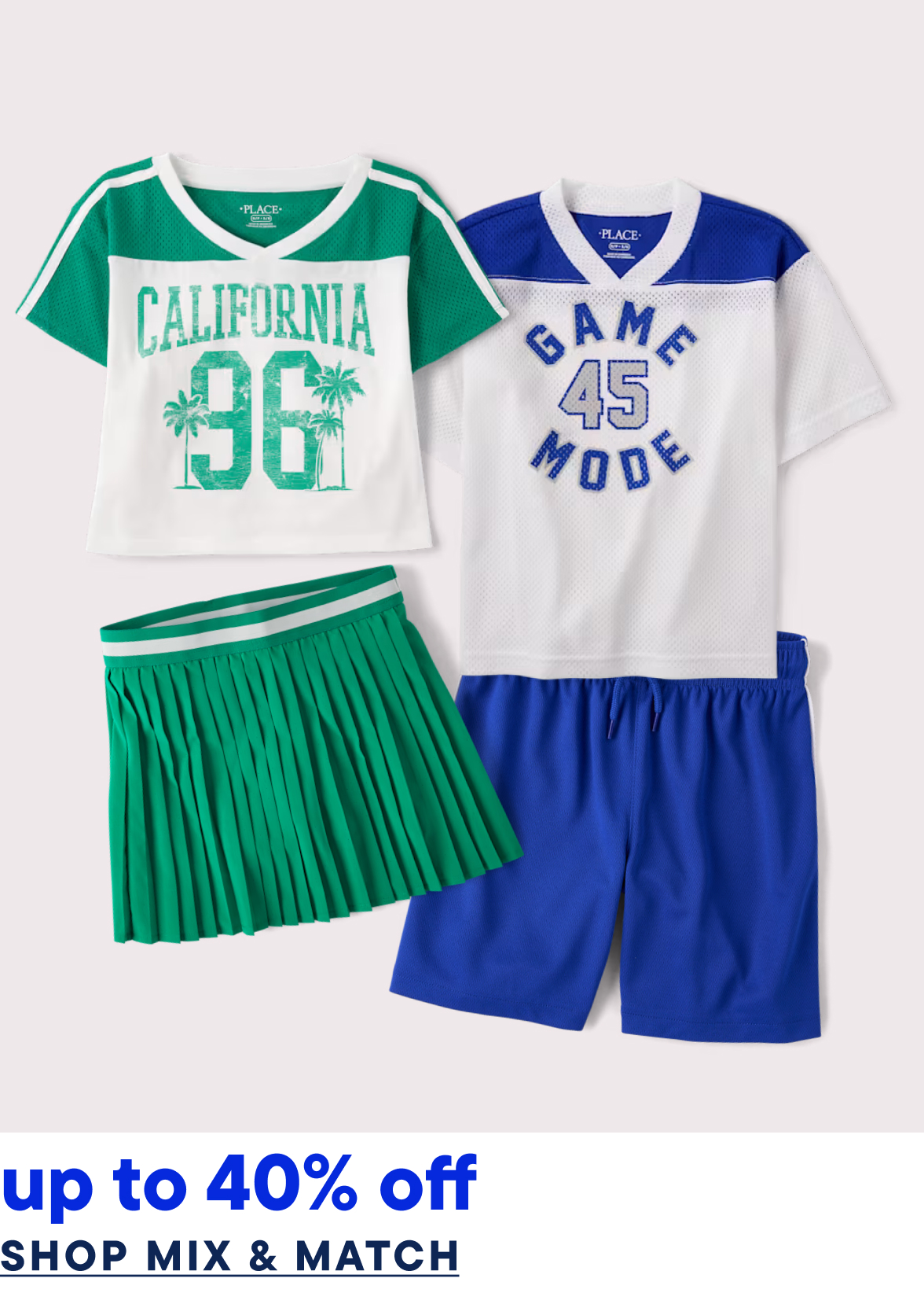 Up to 40% off Mix & Match