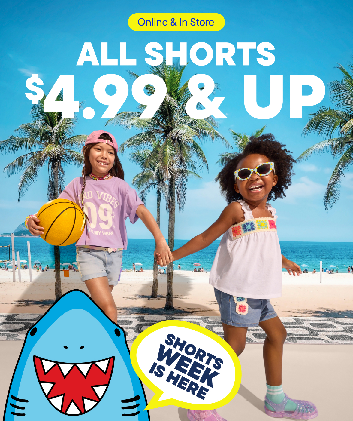$4.99 & Up Shorts