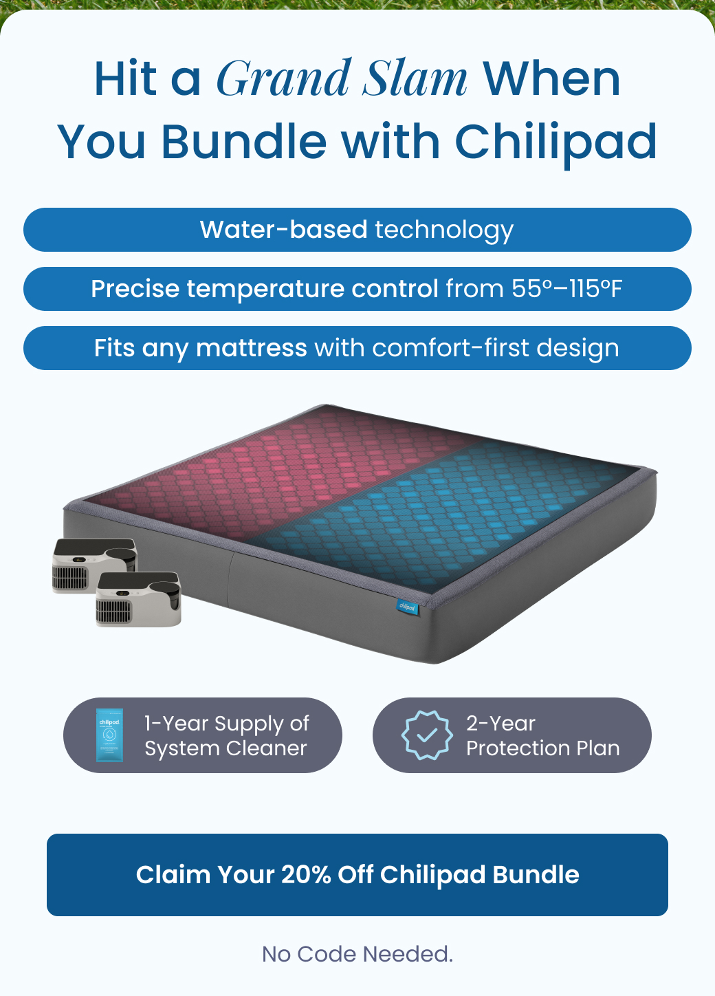 Hit a Grand Slam When You Bundle with Chilipad - SHOP 20% OFF CHILIPAD BUNDLE