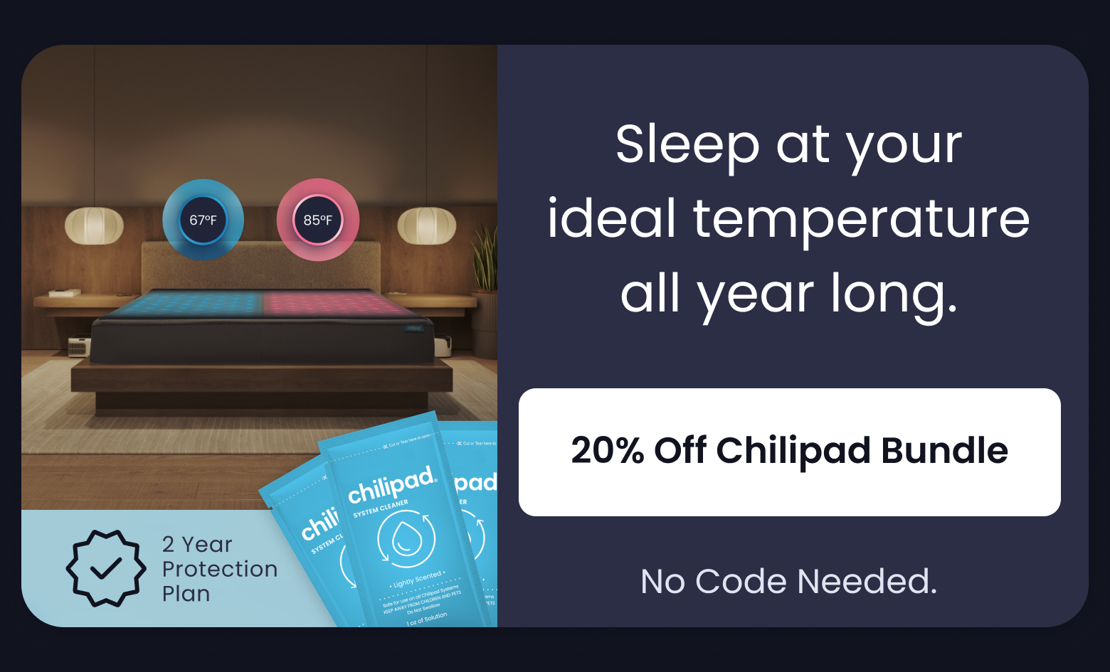 Sleep at your ideal temperature all year long. - SHOP 20% OFF BUNDLE