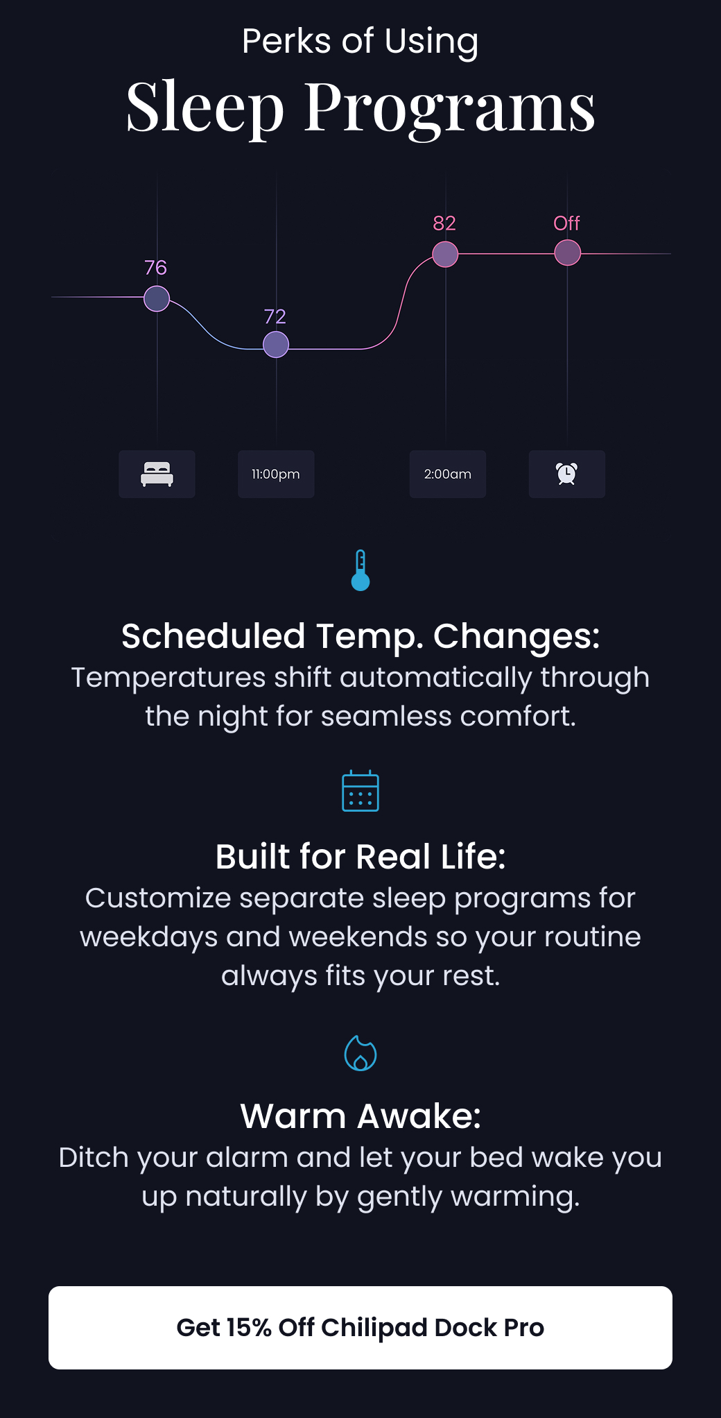 Perks of Using Sleep Programs - SHOP 15% OFF DOCK PRO