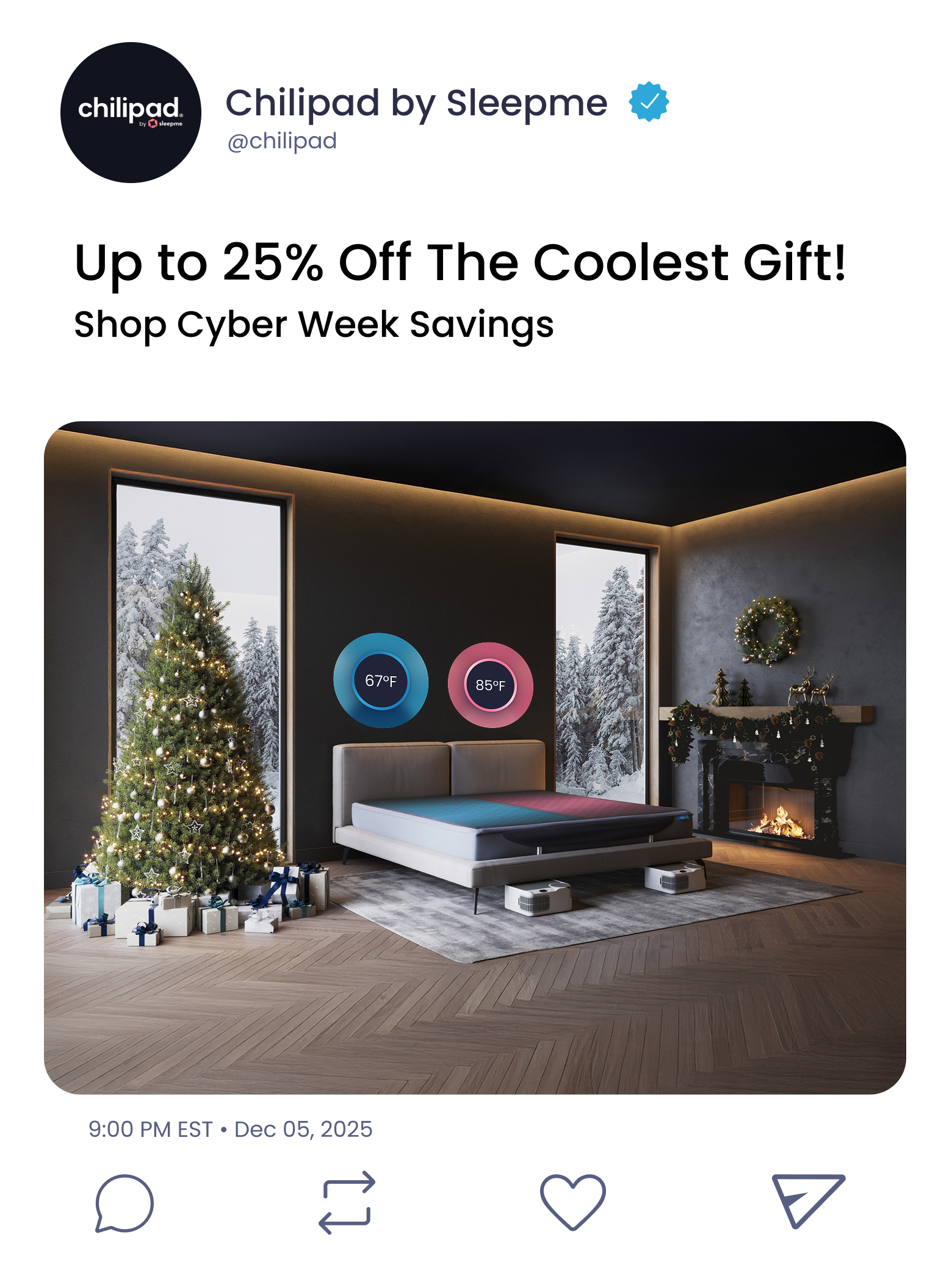 Up to 25% Off The Coolest Gift! - SHOP CYBER WEEK SAVINGS