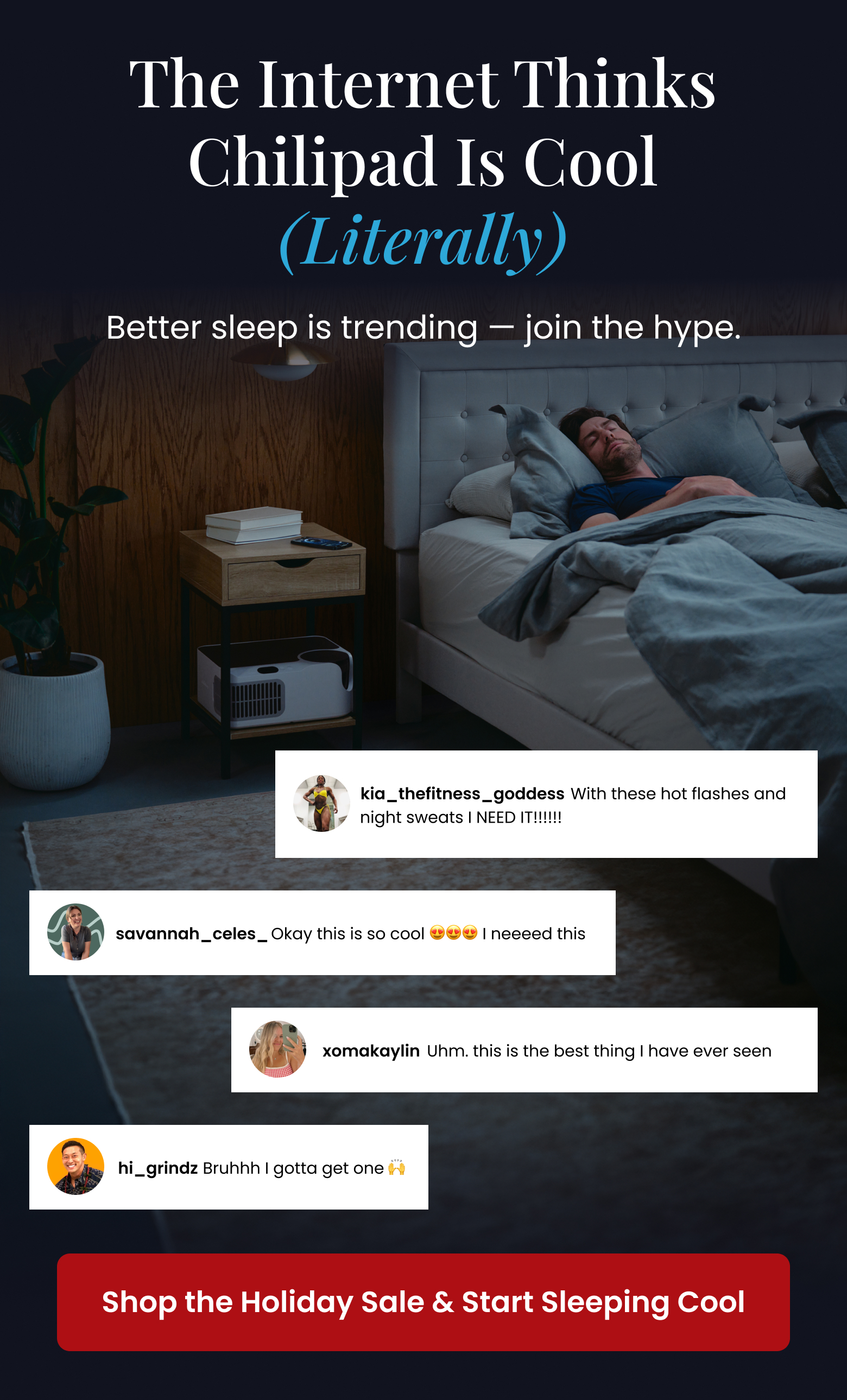 The Internet Thinks Chilipad is Cool (Literally) - SHOP HOLIDAY SALE