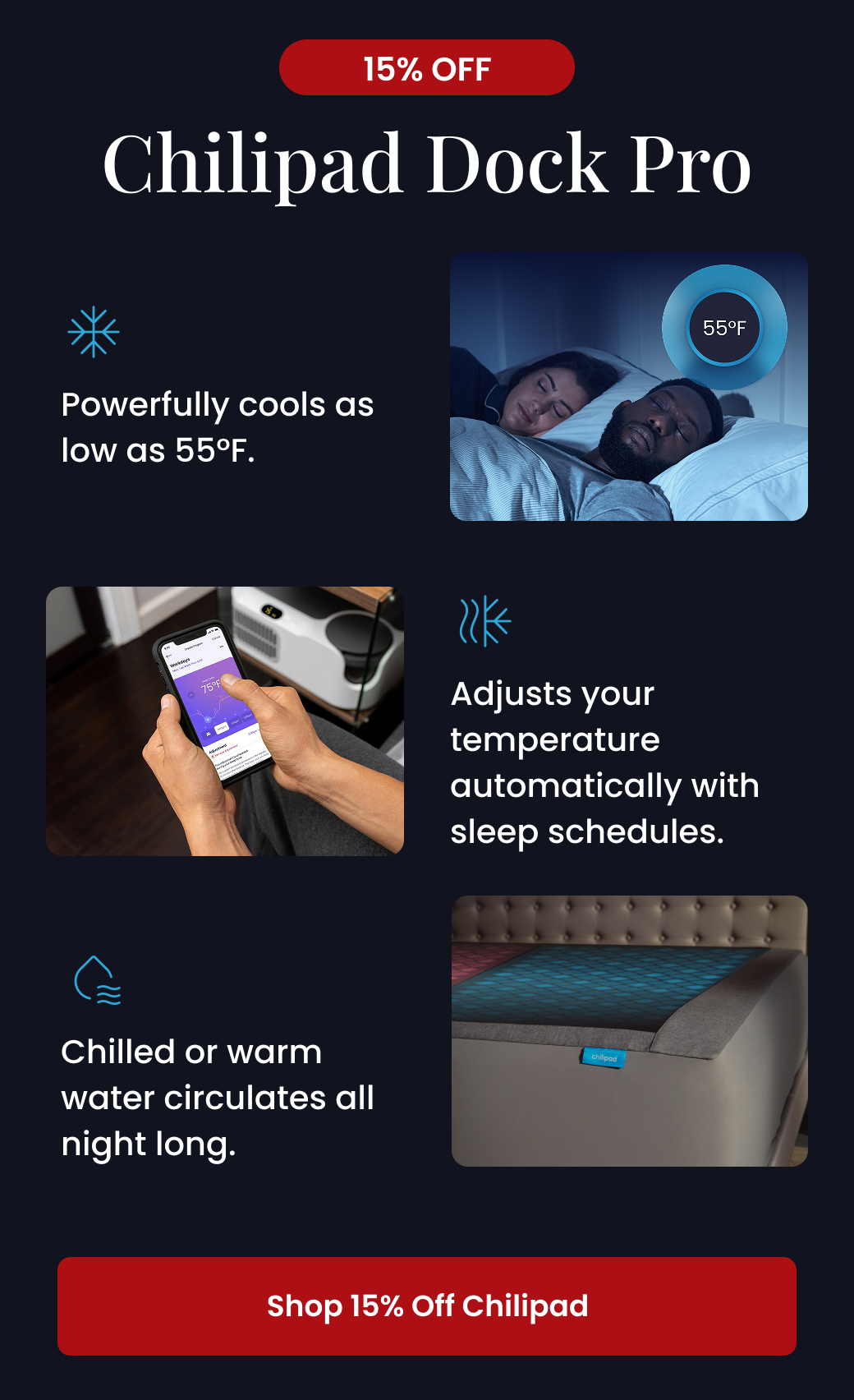 15% OFF CHILIPAD DOCK PRO - SHOP DOCK PRO SALE