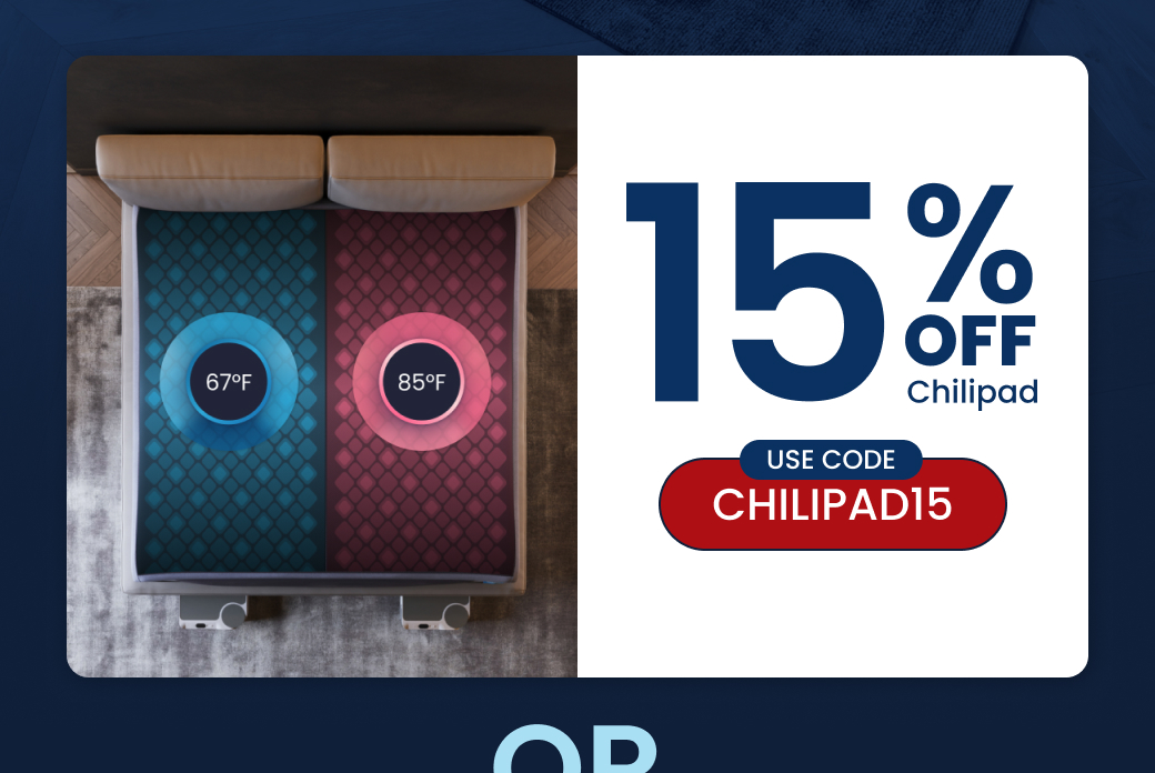 15% OFF Chilipads with code CHILIPAD15 - SHOP SALE