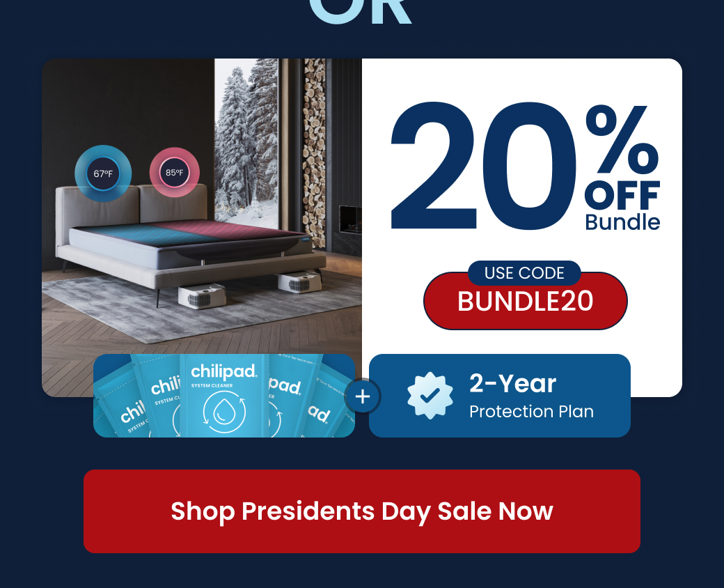 OR 20% OFF Chilipad Bundle with code BUNDLE20 - SHOP SALE