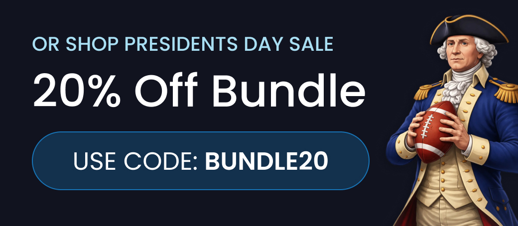PRESIDENTS DAY SALE: 20% Off Bundle Use Code: BUNDLE20