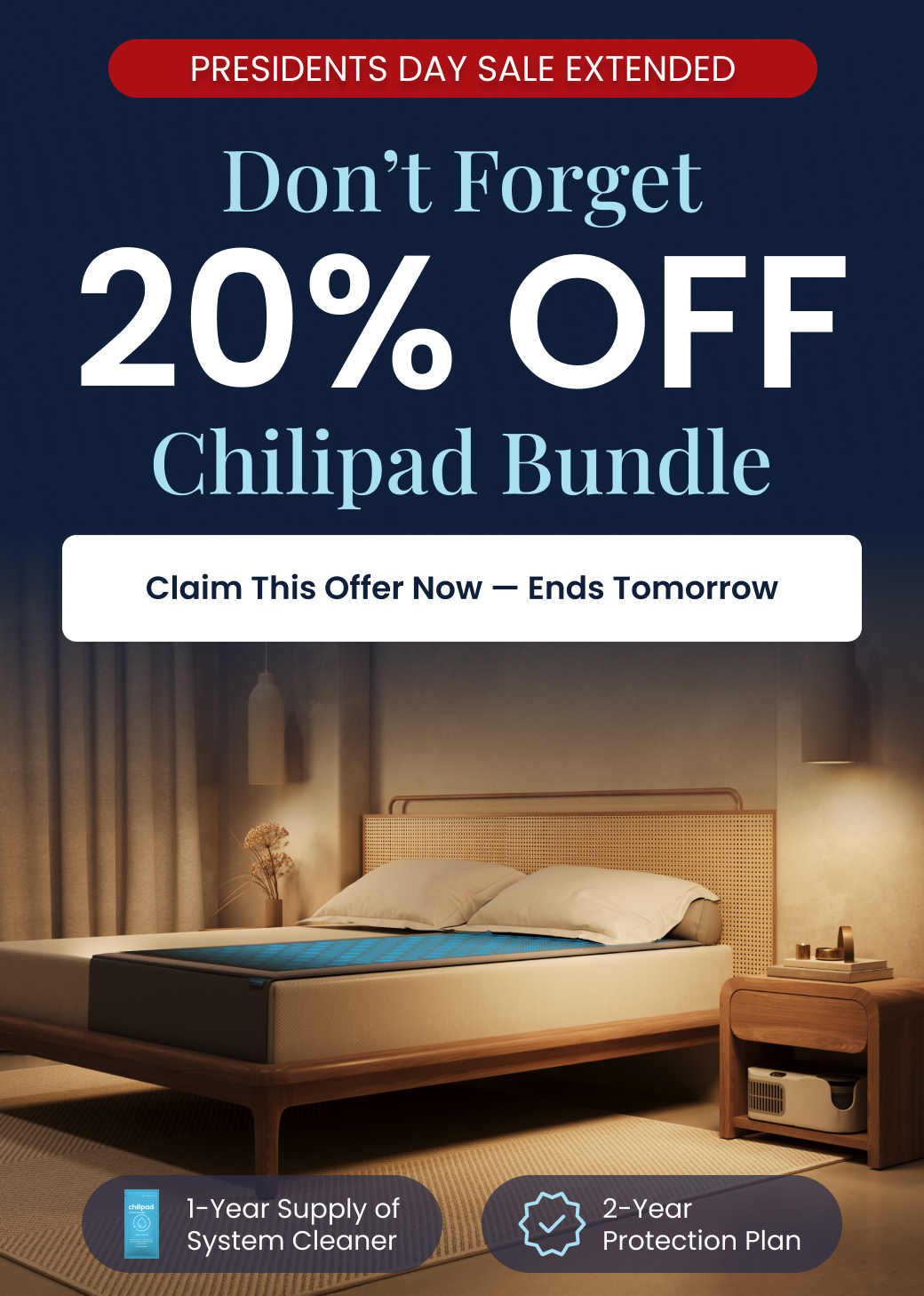 Don't Forget: 20% OFF Chilipad Bundle - SHOP THIS OFFER NOW ENDS TOMORROW
