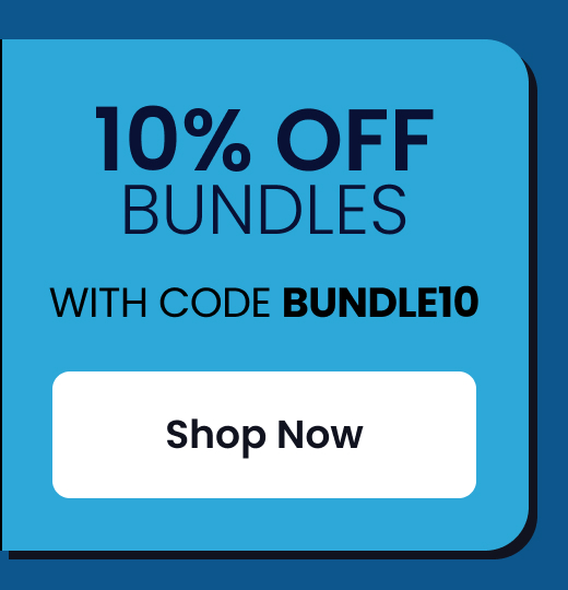 10% OFF BUNDLES WITH CODE: BUNDLE10 - SHOP NOW