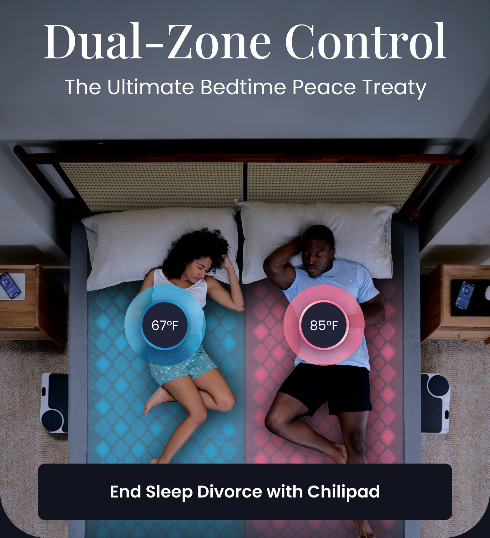 Dual-Zone Control: The Ultimate Bedtime Peace Treaty - END SLEEP DIVORCE WITH CHILIPAD