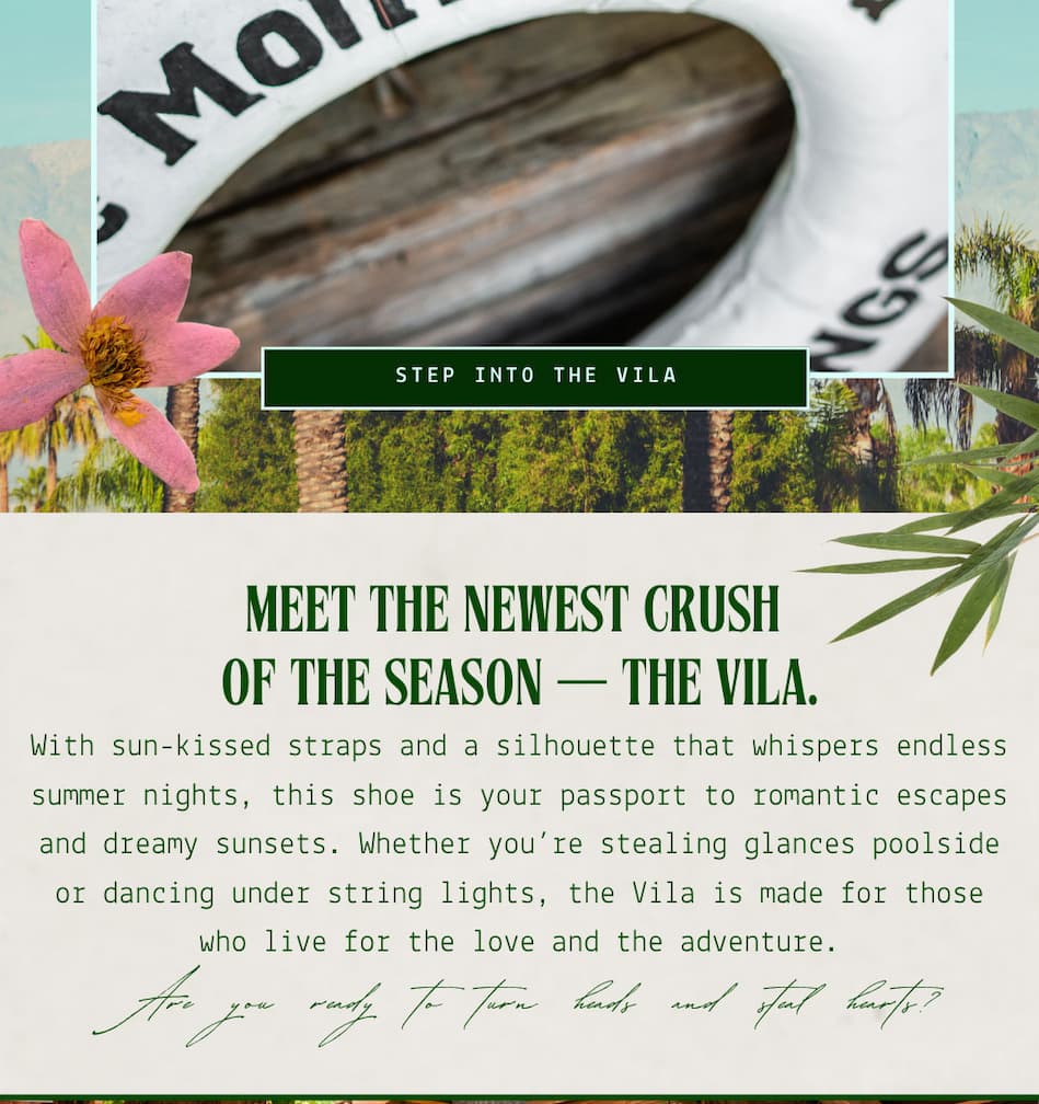 STEP INTO THE VILA