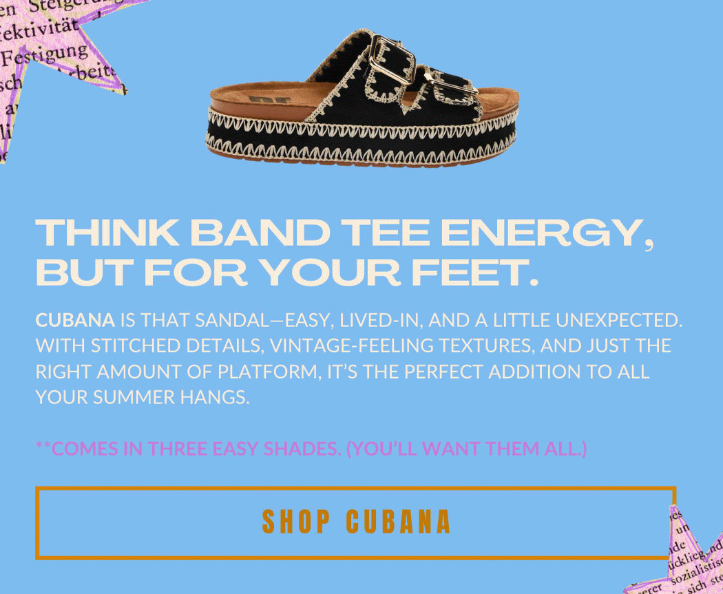 SHOP THE CUBANA