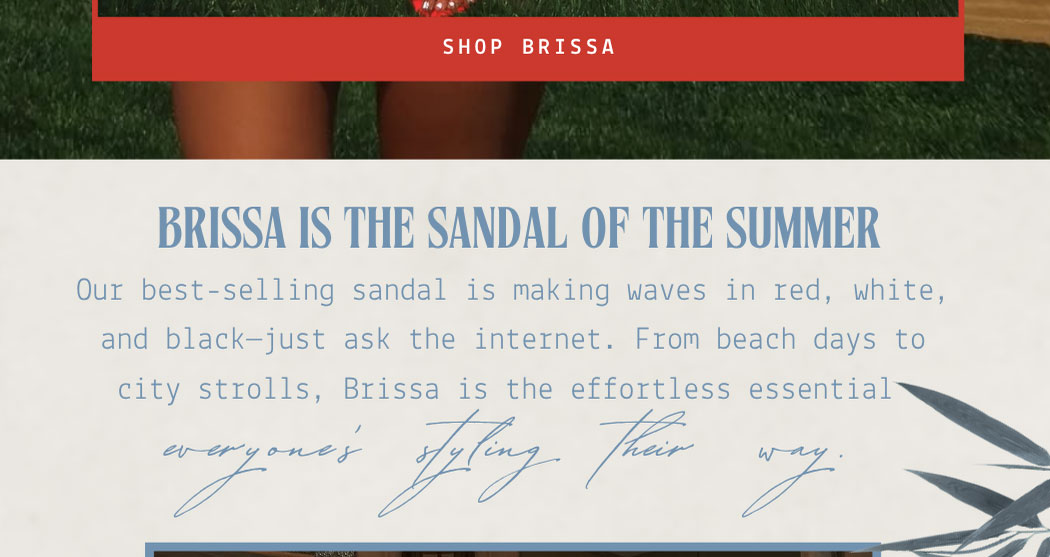 SHOP THE BRISSA