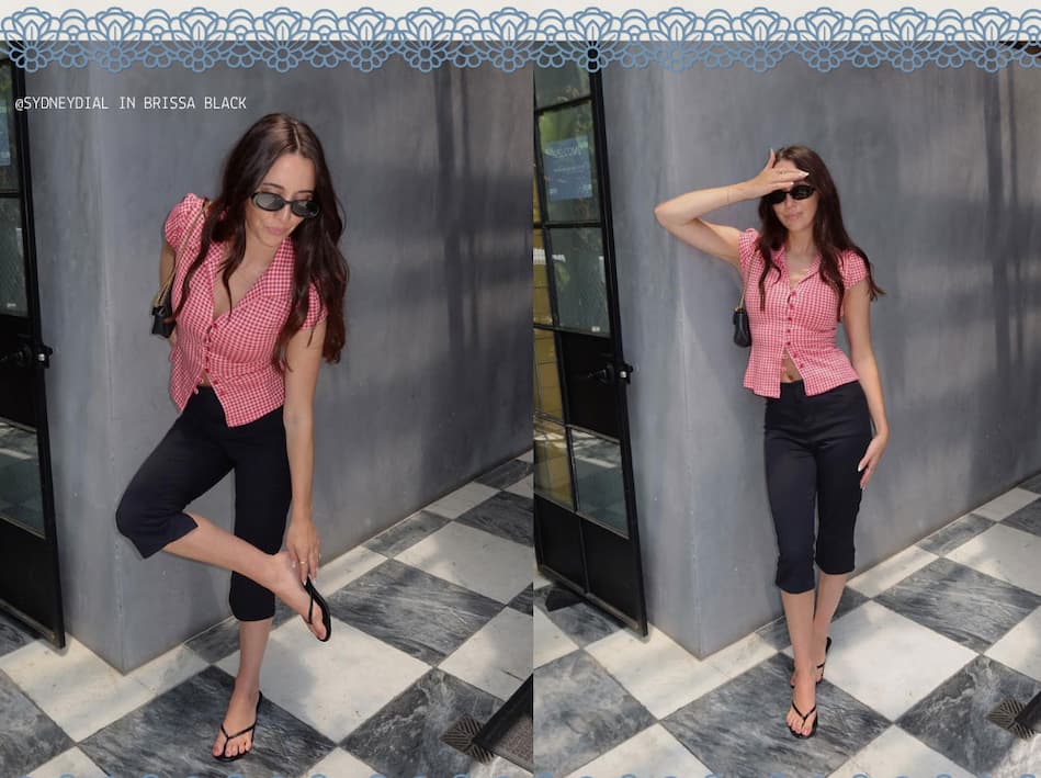 SHOP THE BRISSA IN BLACK