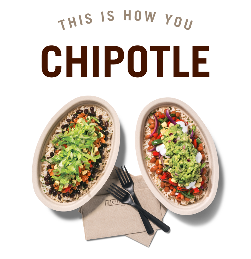 This is how you Chipotle.