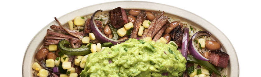 Image of Chipotle bowl.
